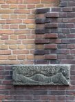 Metselwerk Singelzijde.
<br/>
Marcel Westhoff, 2016-04-01